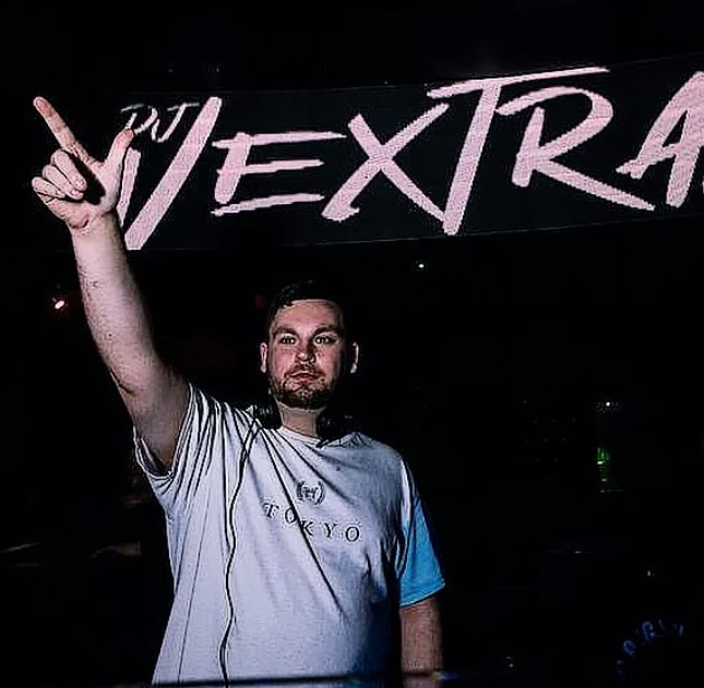 Vextra performing on stage